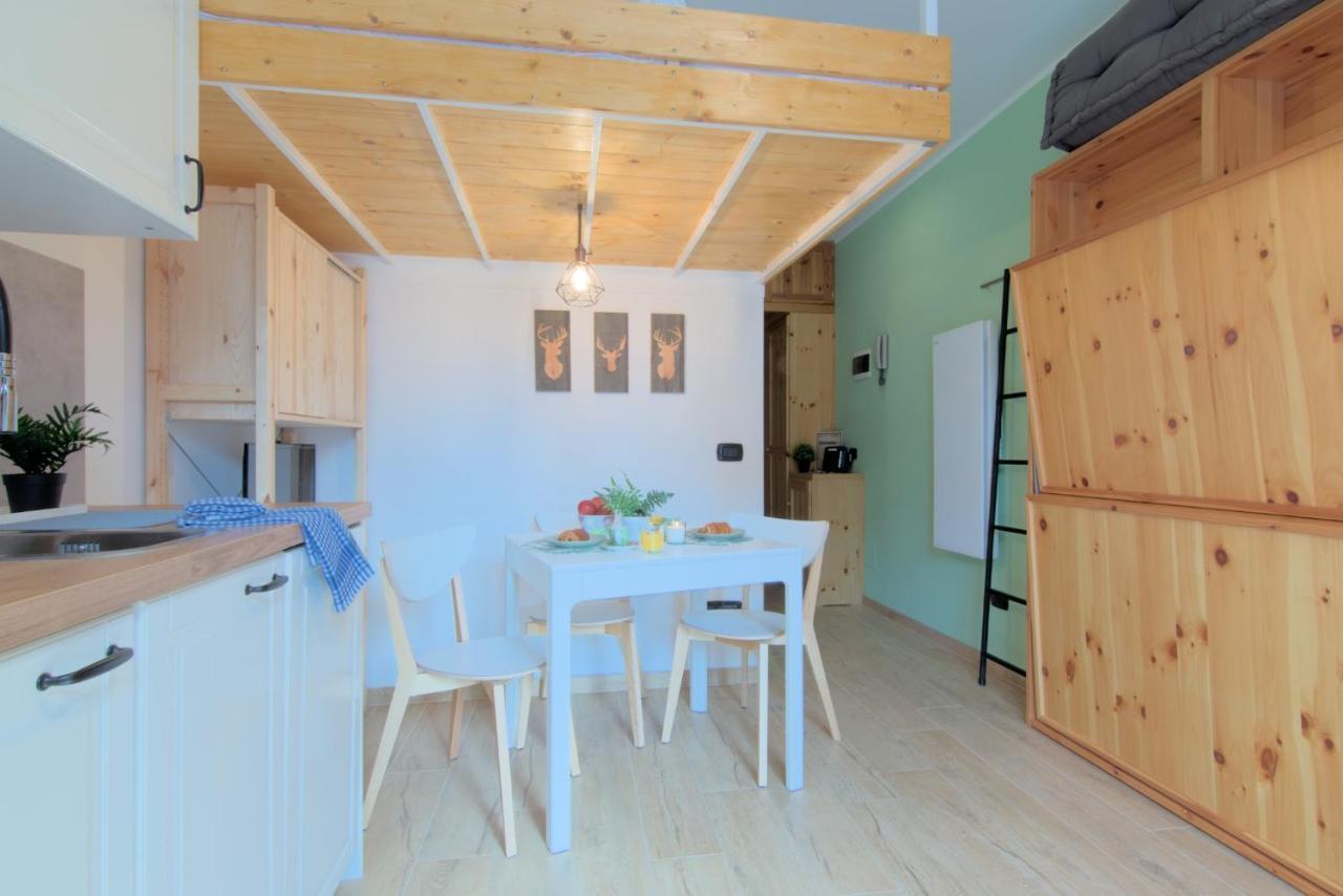 Casa Pino- Loft Con Giardino Magnolta Daire Aprica Dış mekan fotoğraf
